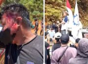 Aksi Damai Buruh SBIB di Konawe Utara Ricuh, Satu Peserta Luka Akibat Pemukulan Polisi