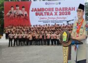 Gubernur Sultra Andi Sumangerukka Resmi Buka Jamda X, 1.153 Peserta Padati Arena  Kwarcab Konawe Tampil Percaya Diri
