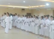 Delapan Belas Orang Karate ASKI Kabupaten Konawe Mengikuti Ujian DAN I