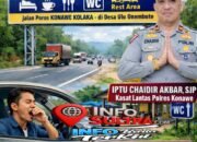 Sat Lantas Polres Konawe Imbau Pengendara Istirahat Jika Lelah atau Mengantuk