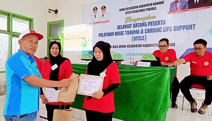 BTCLS Konawe Ditutup, Dinkes Apresiasi Inovasi Puskesmas Puriala Tingkatkan Kompetensi Perawat