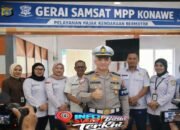 Iptu Chaidir Akbar Dorong Pelayanan Cepat Melalui Gerai Samsat MPP Konawe