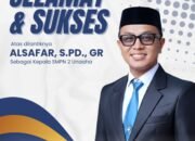 Al Safar Resmi Jabat Kepala SMPN 2 Unaaha, Tekankan Peningkatan Kualitas Guru