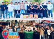 Ramadan Penuh Kepedulian, HIMAGRIS Faperta UNILAKI Turun ke Jalan Bagikan Takjil
