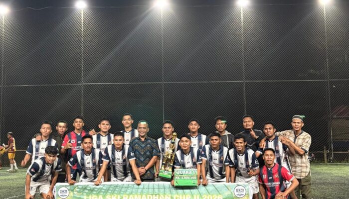 Teratai FC Juara Liga SKI Ramadhan Cup II 2026, Strategi Ofensif Awal Yatma Jamaluddin Berbuah Manis