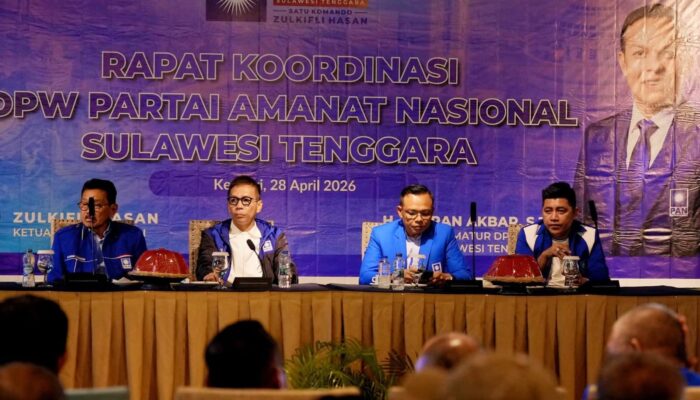 Di Bawah Komando Yusran Akbar, PAN Sultra Siap Tancap Gas Hadapi Tantangan Politik 