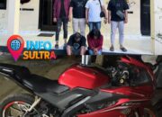 Tim Opsnal Polres Konawe Amankan Pelaku Penggelapan Kendaraan Roda Dua