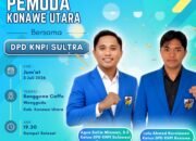 Persiapkan Musda, Carateker KNPI Konawe Utara Inisiasi Forum Diskusi Pemuda