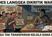 Diduga Tak Transparan Kelola Dana Desa, Kinerja Kades Langgea Dikritik Warga