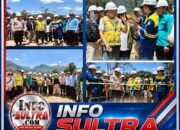 Tingkatkan Konektivitas Antarprovinsi, Bupati Yusran Akbar Resmikan Jembatan Routa