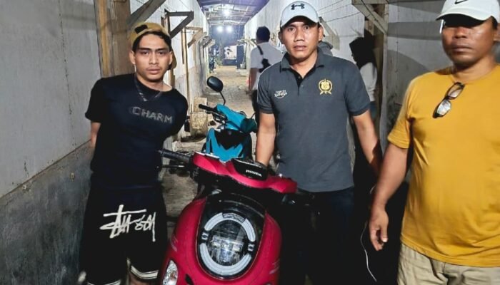 Tak Butuh Waktu Lama, Polsek Pondidaha Bekuk Dua Pelaku Curanmor